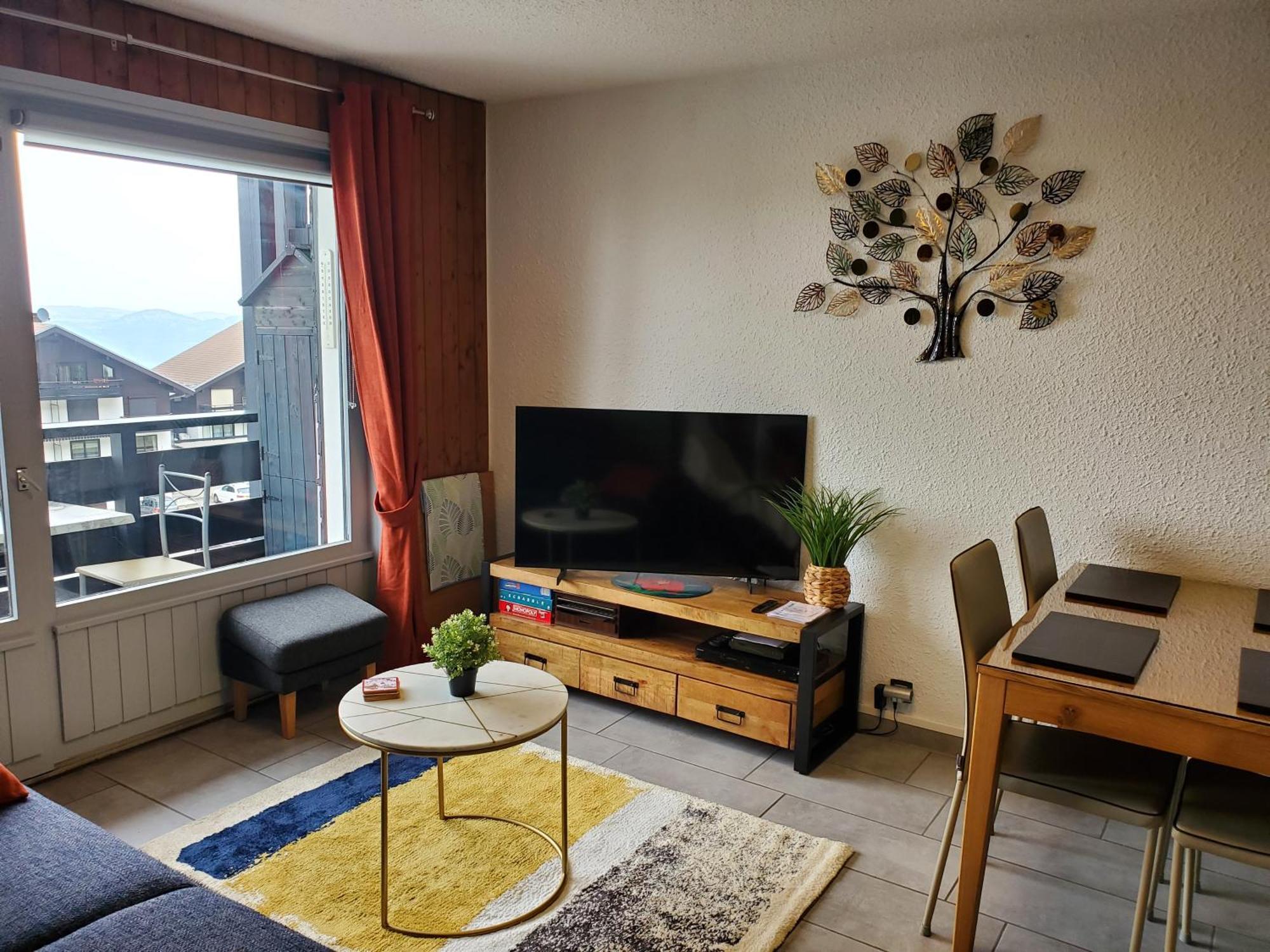 SUPERBE APPARTEMENT T2 3 ETOILES 40m2 PIED DES PISTES VUE SUR LE LAC Thollon-les-Memises Exterior foto